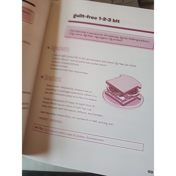 Hungry Girl Recipes Survival Strategies Guilt-Free Eating Lisa Lillien Cookbook - Picture 4 of 10